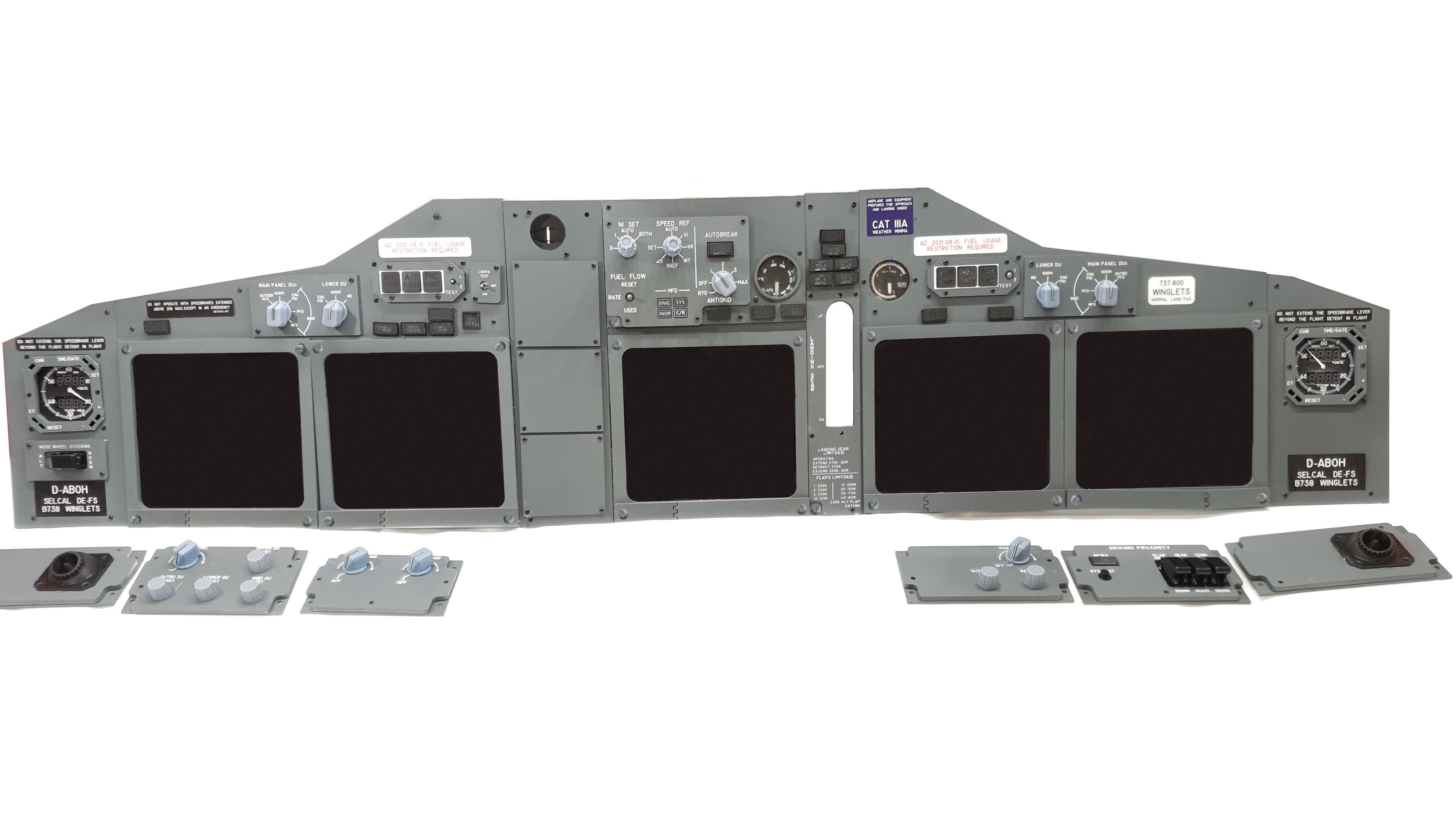 Simbay Plug&Play Boeing 737 MIP Main Instrument Panel