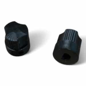 Cessna and General Aviation Flight Simulator Knobs for G1000 Heading Black with white highlight