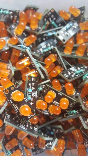 annunciator circuit board PCB for boeing flight simulator with leds soldered