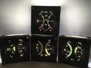 Cessna Type engine cluster