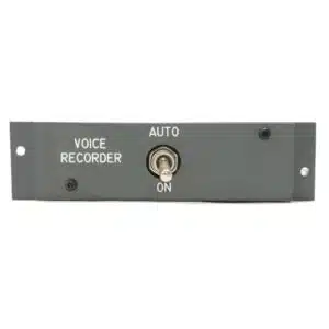 Voice recorder overhead Panel boeing 737 Simbay for Flight simulator and Plug and Play