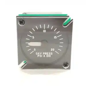 Oxy Pressure Gauge Boeing 737 flight simulator