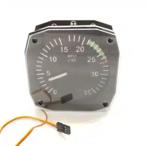 RPM Indicator Gauge General aviation for flight simulator
