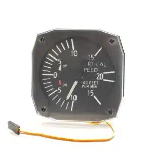 Climb speed indicator Gauge General aviation for flight simulator