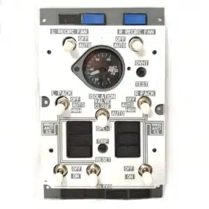 Druckluft-Panel Boeing 737 Simbay Flugsimulator