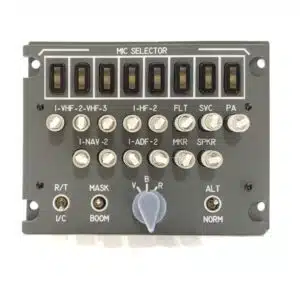 Panneau audio Boeing 737 pour simulateur de vol Simbay