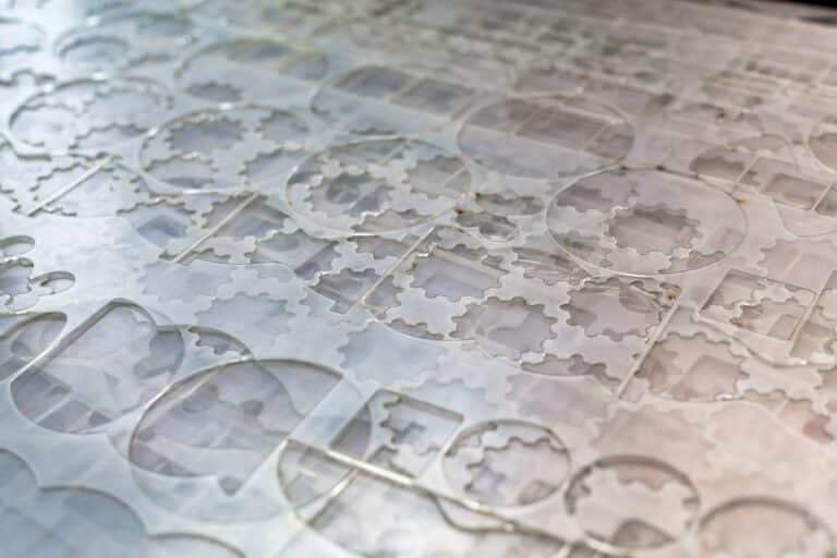 Custom Laser cutting service example