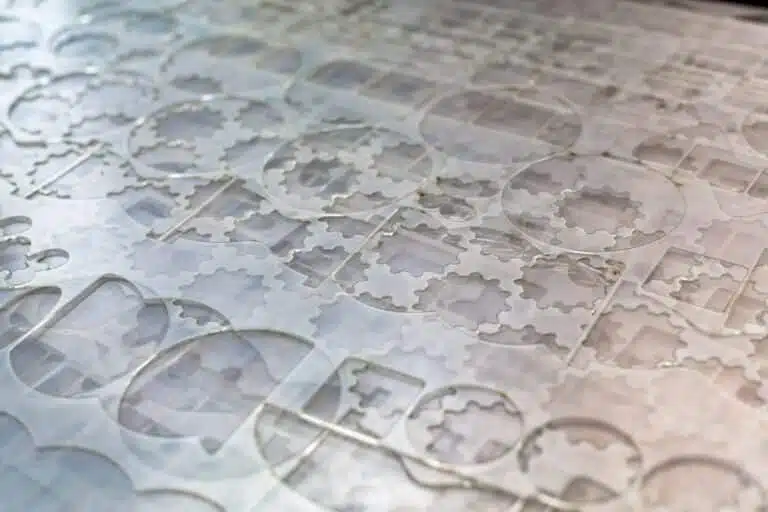 Custom Laser cutting service example