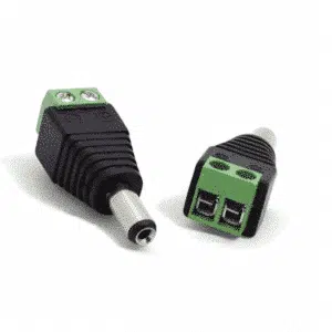 Conector de alimentación de CC macho de 2,5 mm / 5,5 mm para placas mega2560