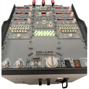 Pedestal front side view